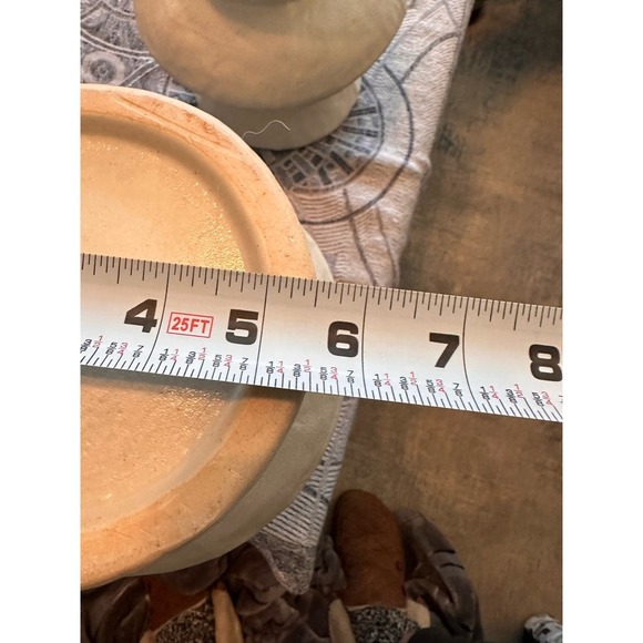 This is for one ceramic unique cream colored vases - Picture 6 of 8